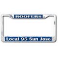 Polished Chrome Die Cast License Plate Frame